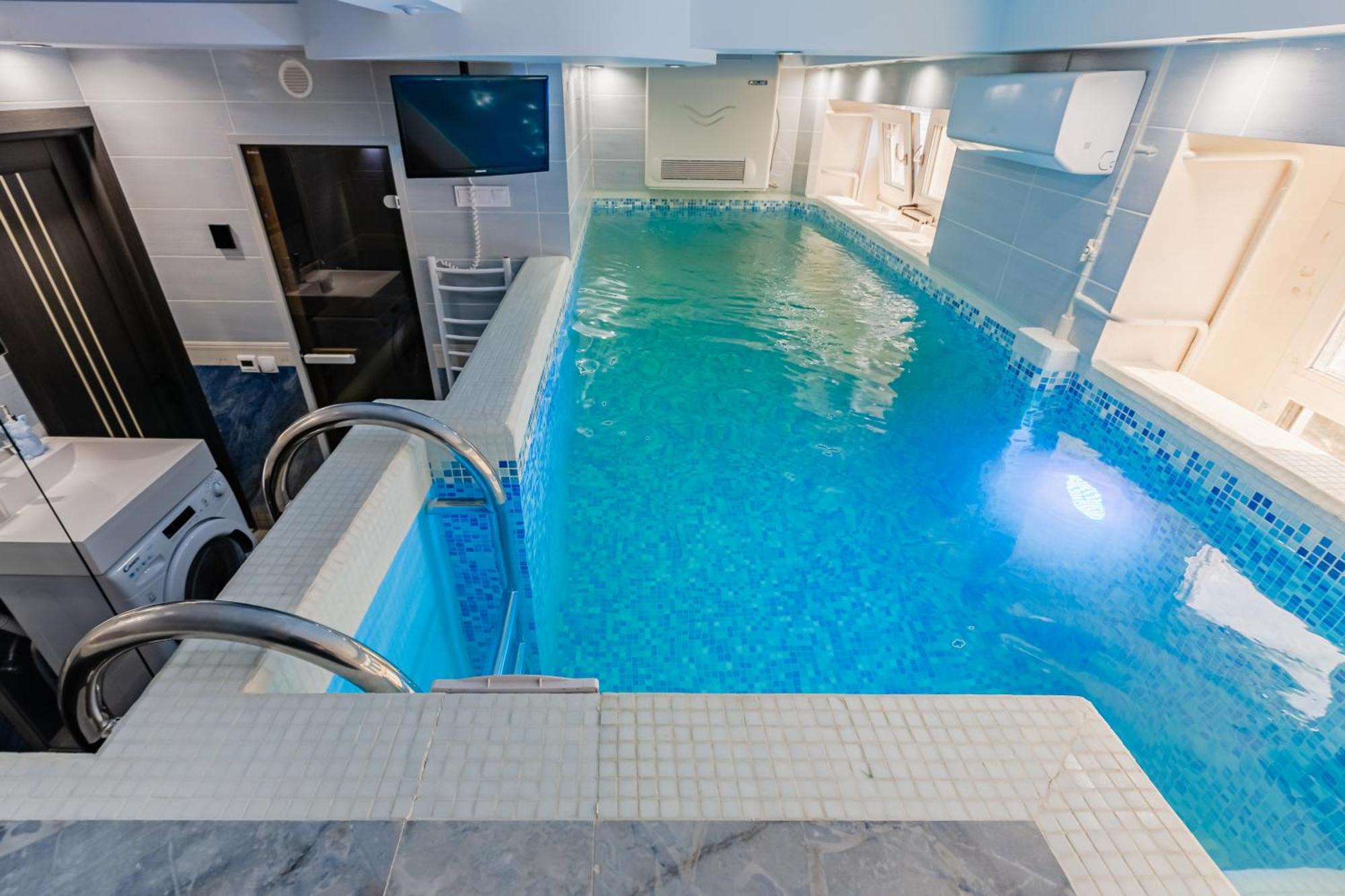 Luxury Apartment With Pool And Hammam Kijów Zewnętrze zdjęcie