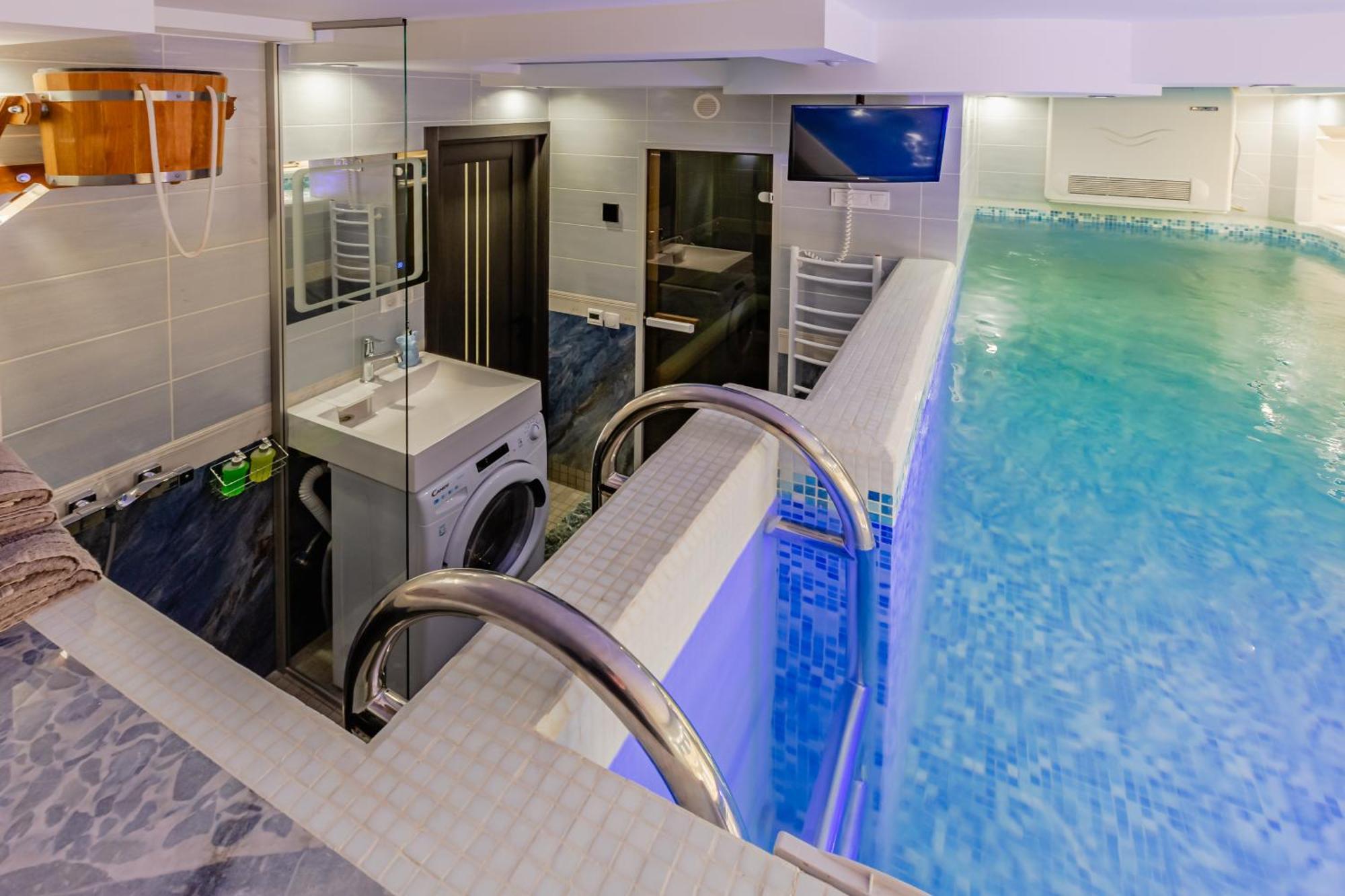 Luxury Apartment With Pool And Hammam Kijów Zewnętrze zdjęcie